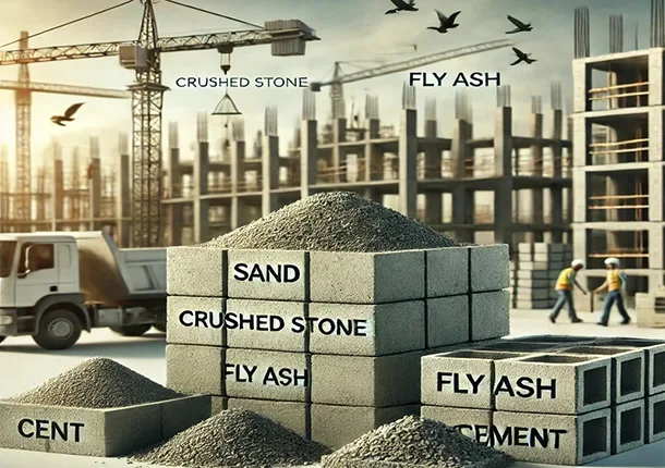 Beton kərpic hansı materiallardan hazırlanır?